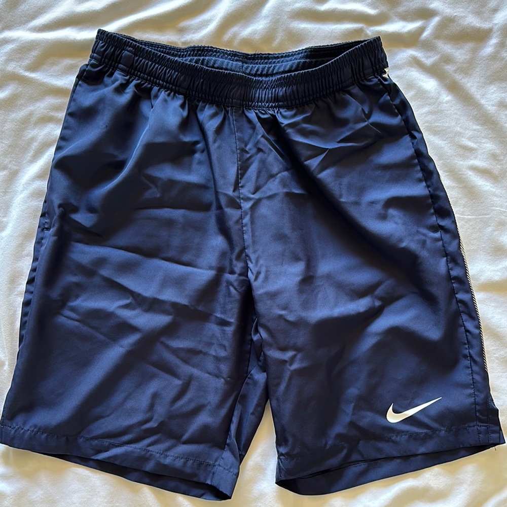 Nike Blue Athletic Shorts Lightweight Performance